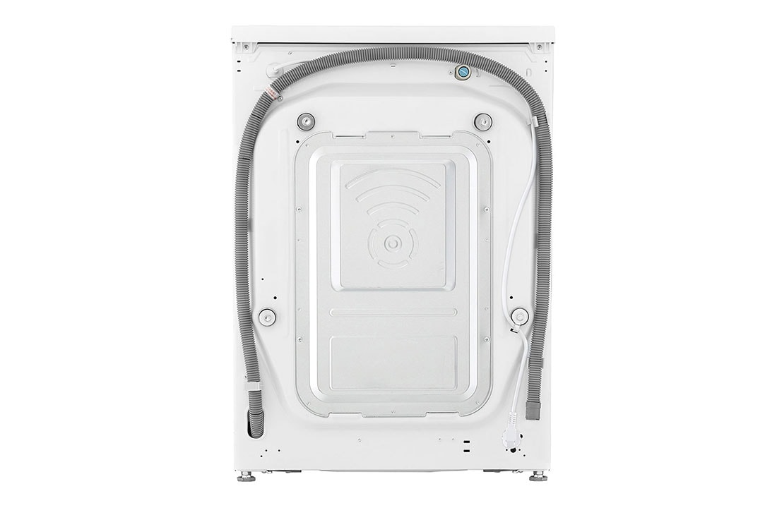 LG  skalbyklė 11 kg | AIDD | R3 serijos | A-10% | Gylis 56.5cm | Balta | Steam | F4WR311S1WA, Back view, F4WR311S1WA, thumbnail 15