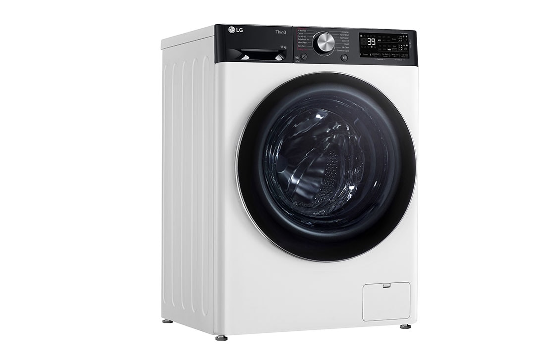 LG 750. sērijas 11 kg veļas mašīna, dziļums 56.5 cm, Right view, F4WR711S3HA, thumbnail 10