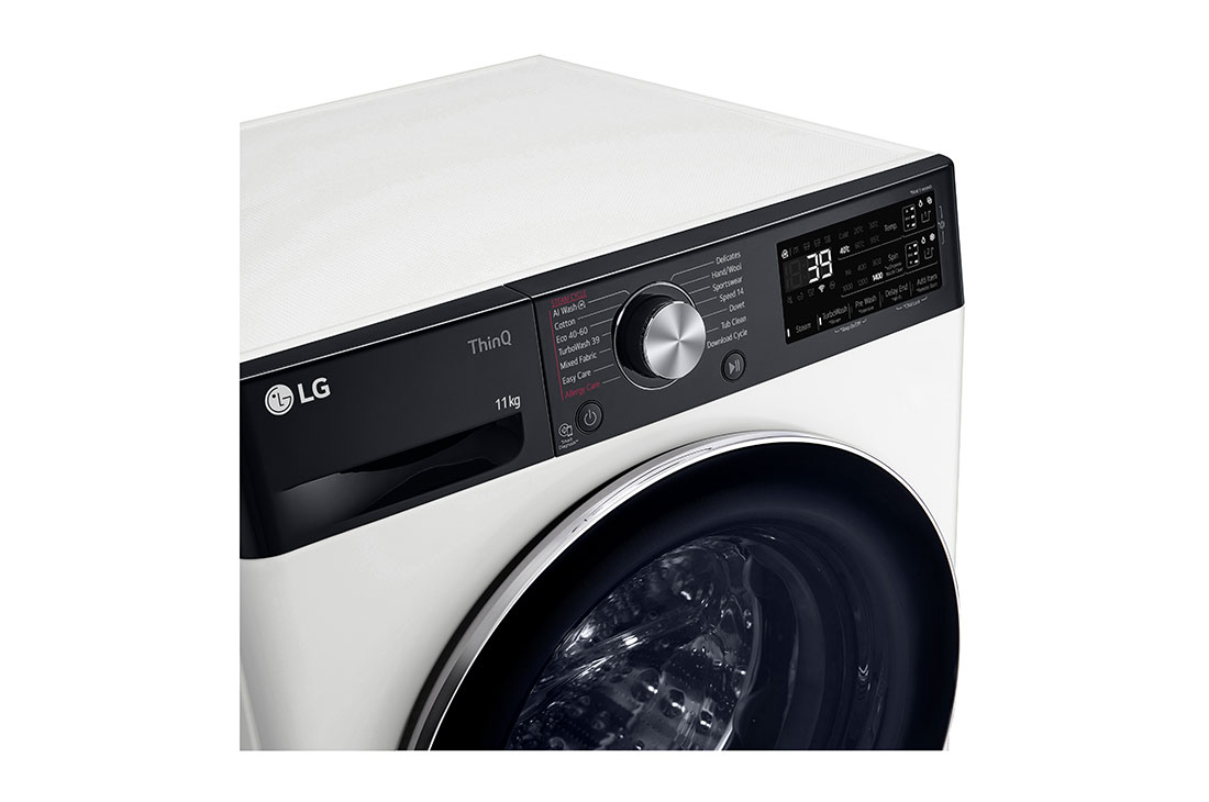 LG 750. sērijas 11 kg veļas mašīna, dziļums 56.5 cm, Detail , F4WR711S3HA, thumbnail 3