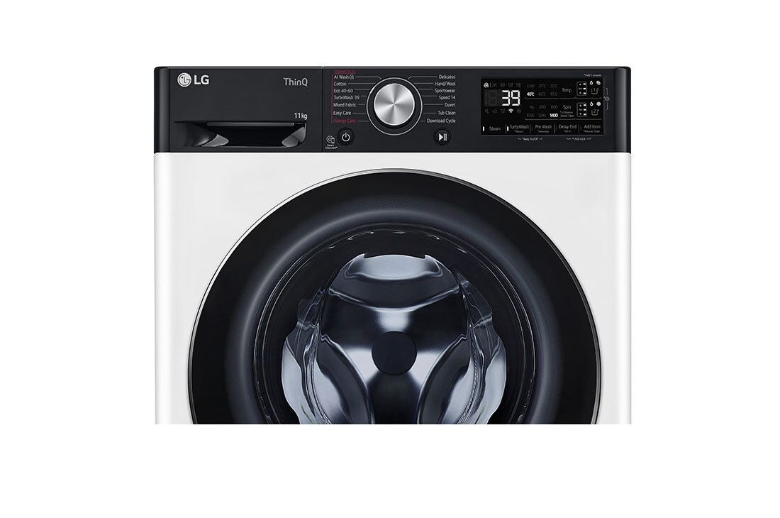 LG 750. sērijas 11 kg veļas mašīna, dziļums 56.5 cm, Detail view, F4WR711S3HA, thumbnail 6