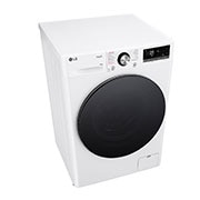 LG  skalbyklė 10 kg | AIDD | R7 serijos | A-10% | Gylis 56.5cm | Balta | Turbowash360 | Steam | WiFi | F4WR710S2W, Top perspective view , F4WR710S2W, thumbnail 8