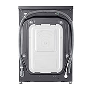 LG  skalbyklė 10 kg | AIDD | R5 serijos | A-10% | Gylis 56.5cm |  Juoda | Steam | F4WR510SBM, Back side, F4WR510SBM, thumbnail 15