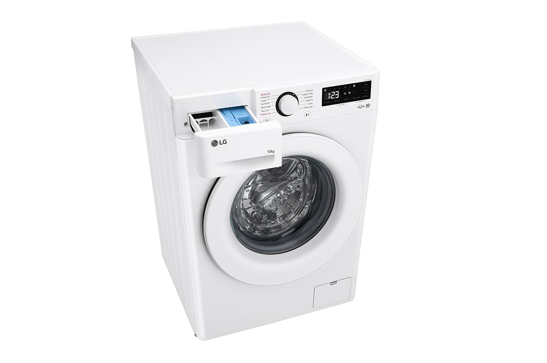LG siaura skalbyklė 10 kg | AIDD | R5 serijos | A-10%  | Gylis 47.5cm | Balta  | Steam |  F4WR510SWW, F4WR510SWW, thumbnail 9