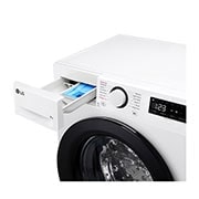 LG R500 serijos 8kg skalbimo mašina su džiovykle, gylis 47,5cm, Drawer open, F2WR508S2M, thumbnail 5