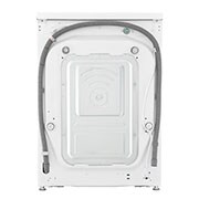LG  skalbyklė 11 kg | AIDD | R7 serijos | A-10% | Gylis 56.5cm | Balta | Turbowash360 | Steam | WiFi | F4WR711S3HA, Back view, F4WR711S3HA, thumbnail 15