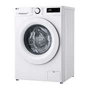 LG skalbimo mašina 9kg | Gylis 475mm | A-10 % | R5 serija | Balta | AI DD™ | Steam™ | Inverter Direct Drive™, Right side door open, F2WR509SWW, thumbnail 11