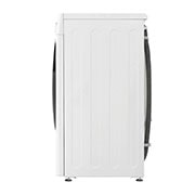 LG skalbimo mašina 9kg | Gylis 475mm | A-10 % | R5 serija | Balta | AI DD™ | Steam™ | Inverter Direct Drive™, Right perspective view, F2WR509SWW, thumbnail 13