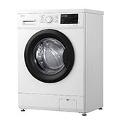 LG skalbimo mašina | 6.5kg | Baltas | E klasė | Inverter Direct Drive™ | Steam™, right perspective view, F2J3WSBWE, thumbnail 11