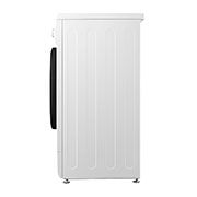 LG skalbimo mašina | 6.5kg | Baltas | E klasė | Inverter Direct Drive™ | Steam™, side view, F2J3WSBWE, thumbnail 12