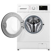 LG skalbimo mašina | 6.5kg | Baltas | E klasė | Inverter Direct Drive™ | Steam™, front open, F2J3WSBWE, thumbnail 2