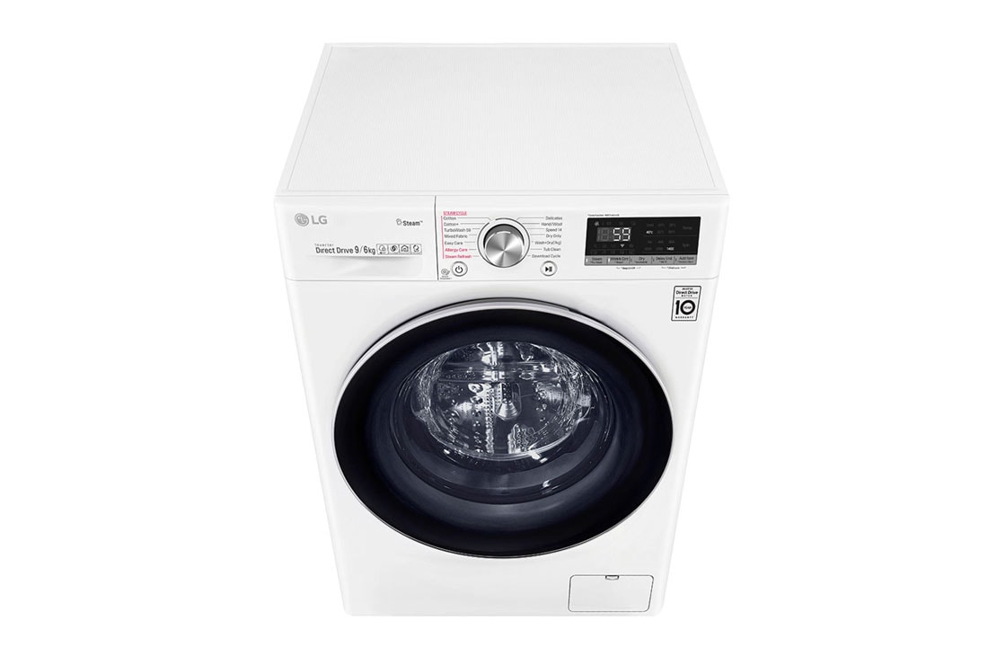 LG V700 serijos 9kg skalbimo mašina su džiovykle, gylis 56cm, F4DV709H1, thumbnail 10