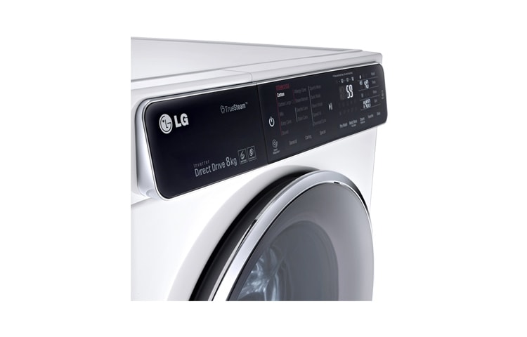 LG 8kg „TrueSteam TurboWash™“ skalbimo mašina, FH4U1TBS2, thumbnail 4