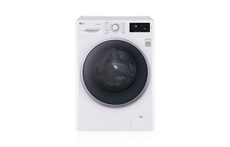 LG 8kg „Eco Hybrid“ skalbimo mašina su džiovintuvu, FH4U2TDH1N