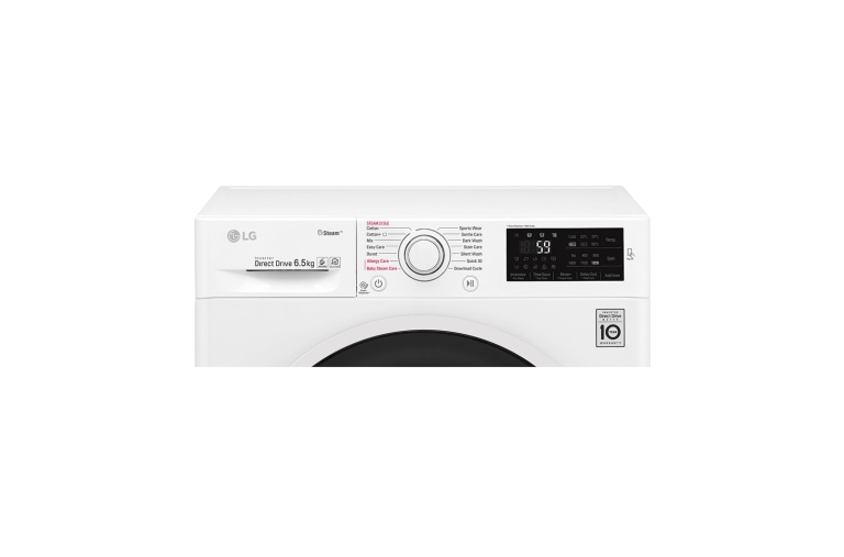 LG 6,5kg „6 Motion“ skalbimo mašina su garų funkcija, F2J6WY0W, thumbnail 7