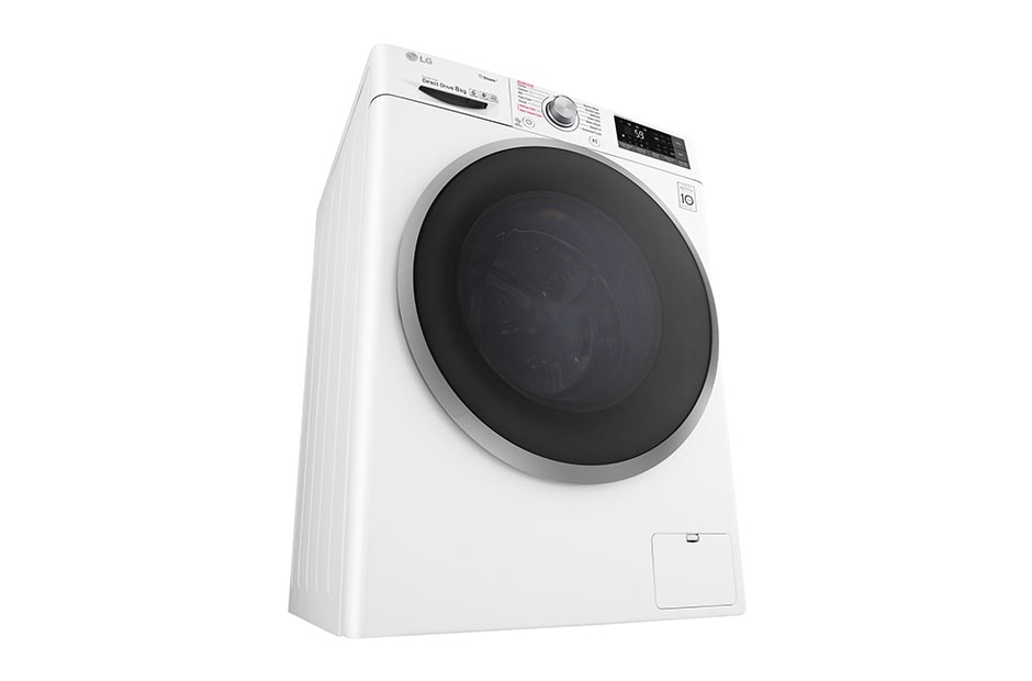 LG 8kg „TurboWash™“ skalbimo mašina su garų funkcija, A+++ -40% klasė, F4J7TY1W, thumbnail 3