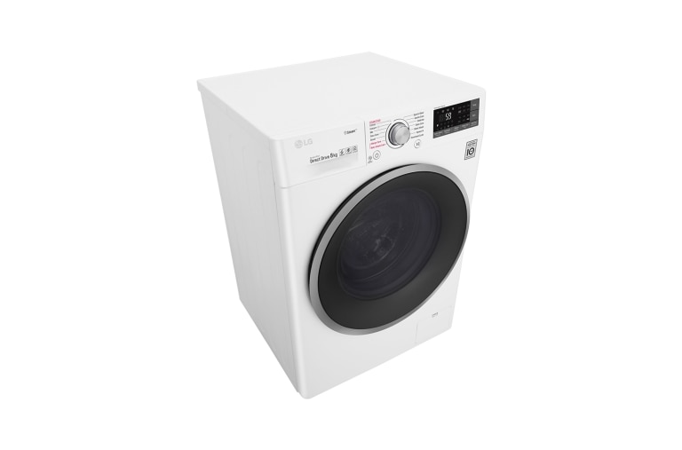 LG 8kg „TurboWash™“ skalbimo mašina su garų funkcija, A+++ -40% klasė, F4J7TY1W, thumbnail 8