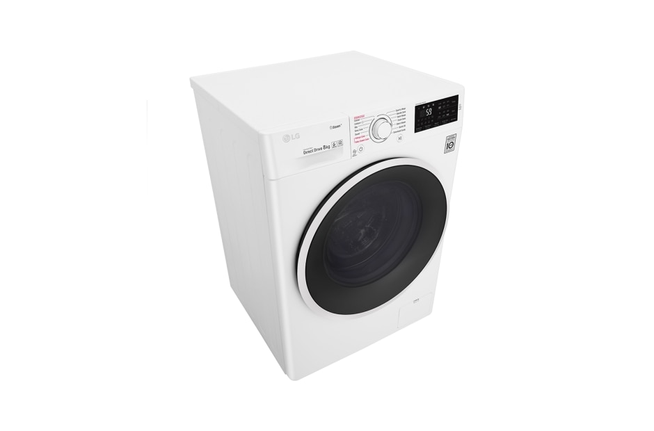 LG 8kg „6 Motion“ skalbimo mašina su garų funkcija, F4J6TY0W, thumbnail 10