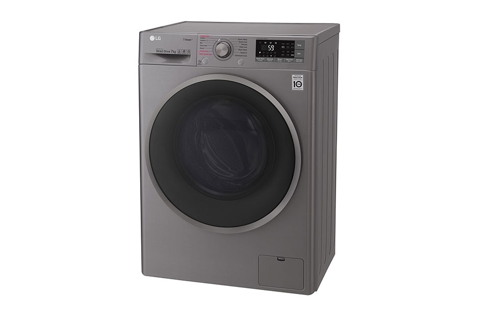 LG 7kg „TurboWash™“ skalbimo mašina su garų funkcija, A+++ -10% klasė, F2J7HY8S, thumbnail 4