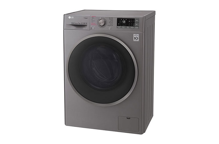 LG 7kg „TurboWash™“ skalbimo mašina su garų funkcija, A+++ -10% klasė, F2J7HY8S, thumbnail 4