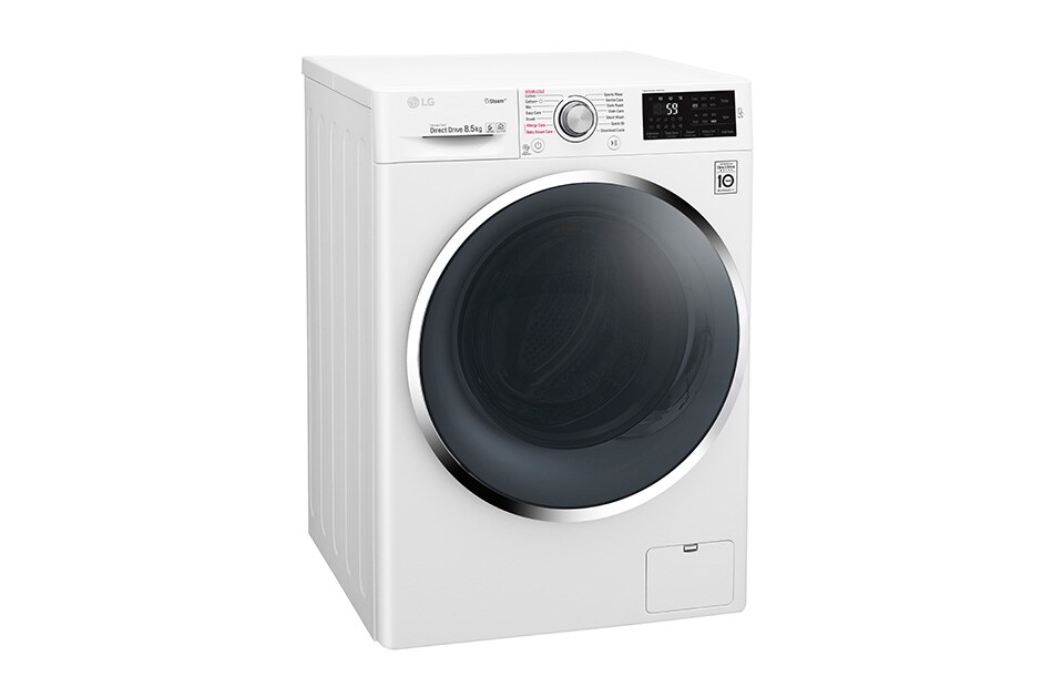 LG 8.5kg „6 Motion“ skalbimo mašina su garų funkcija, F4J6EY2W, thumbnail 4