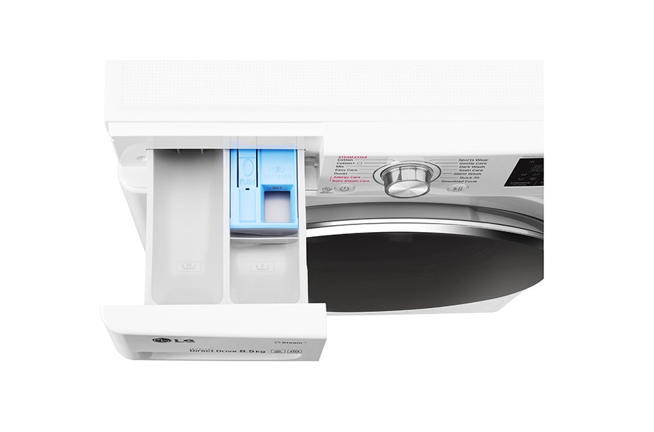 LG 8.5kg „6 Motion“ skalbimo mašina su garų funkcija, F4J6EY2W, thumbnail 14