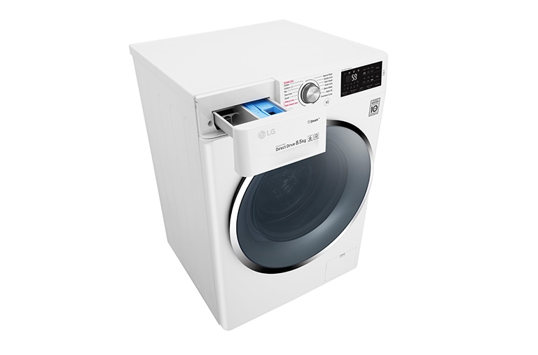 LG 8.5kg „6 Motion“ skalbimo mašina su garų funkcija, F4J6EY2W, thumbnail 10