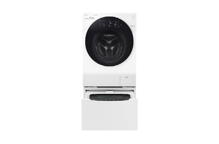 LG 10+2kg „TwinWash™“ skalbimo mašina su garų funkcija, A+++ -40% klasė, FH4G1JCS2, thumbnail 2