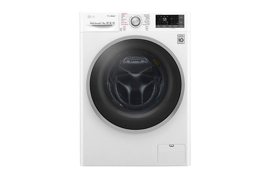 LG 8kg „Eco Hybrid“ skalbimo mašina su džiovintuvu, F4J7TH1W