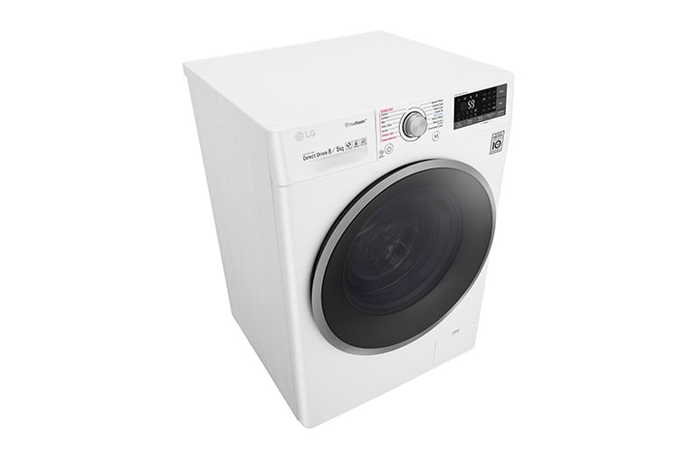 LG 8kg „Eco Hybrid“ skalbimo mašina su džiovintuvu, F4J7TH1W, thumbnail 4