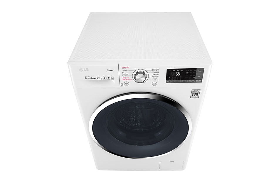 LG 10kg „6 Motion“ skalbimo mašina su garų funkcija, F4J7JY2W, thumbnail 8