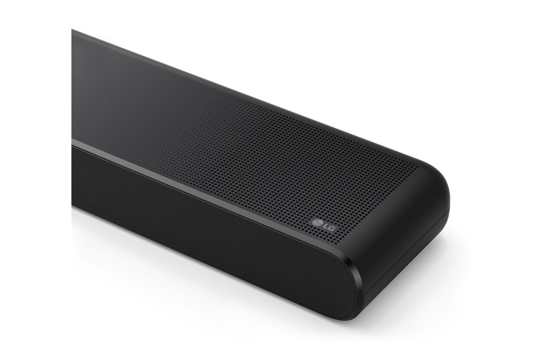 LG „Soundbar“ garso sistema S77TY su „Dolby Atmos“ ir 3.1.3 kanalais, LG „Soundbar“ S77TY kampo vaizdas iš viršaus ir kampu, S77TY, thumbnail 6