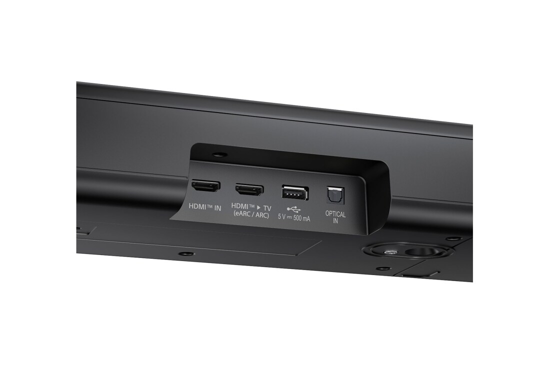LG „Soundbar“ garso sistema S77TY su „Dolby Atmos“ ir 3.1.3 kanalais, LG „Soundbar“ S77TY galo vaizdas kampu, S77TY, thumbnail 7