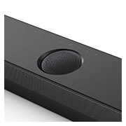 LG 400W, 3.1.1 kanalų S70TY LG „Soundbar“ garso sistema su „Dolby Atmos“, puikiai dera su LG QNED AI TV, LG „Soundbar“ S70TY centrinio į viršų nukreipto garsiakalbio vaizdas iš viršaus ir kampu, S70TY, thumbnail 5