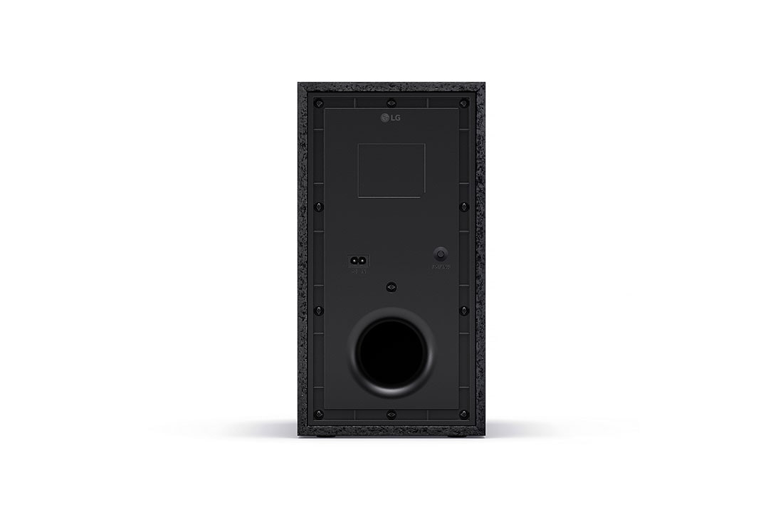 LG 400W, 3.1.1 kanalų S70TY LG „Soundbar“ garso sistema su „Dolby Atmos“, puikiai dera su LG QNED AI TV, Žemų dažnių garsiakalbio vaizdas kampu, S70TY, thumbnail 9