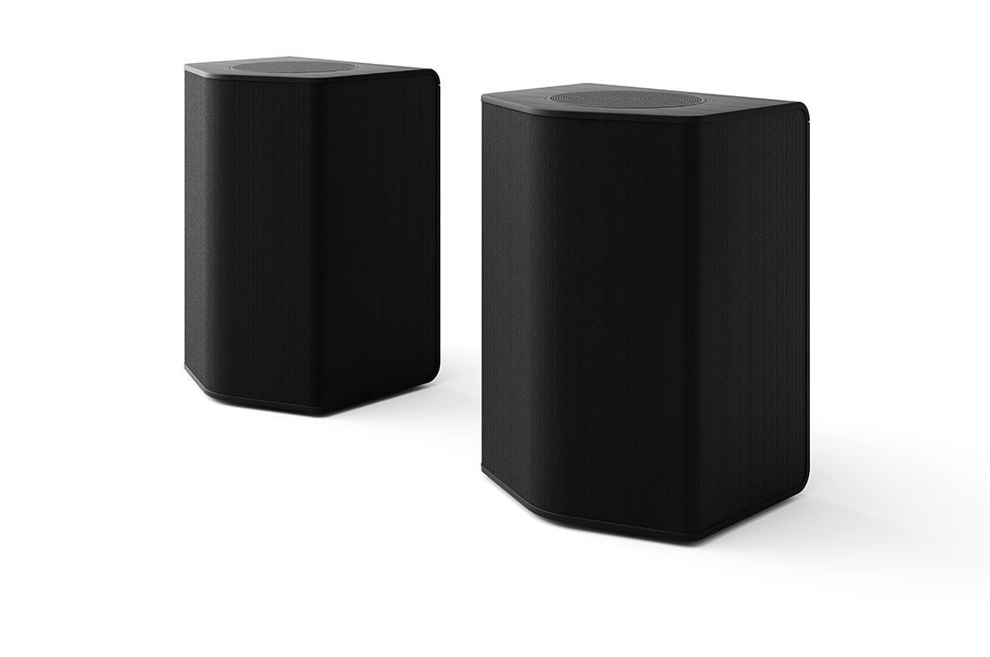 LG 9.1.5 kanalų konfigūracijos LG namų kino garso sistema „Soundbar“ su erdvinio garso ir galinėmis kolonėlėmis S95TR, Galinių garsiakalbių vaizdas iš šono , S95TR, thumbnail 10