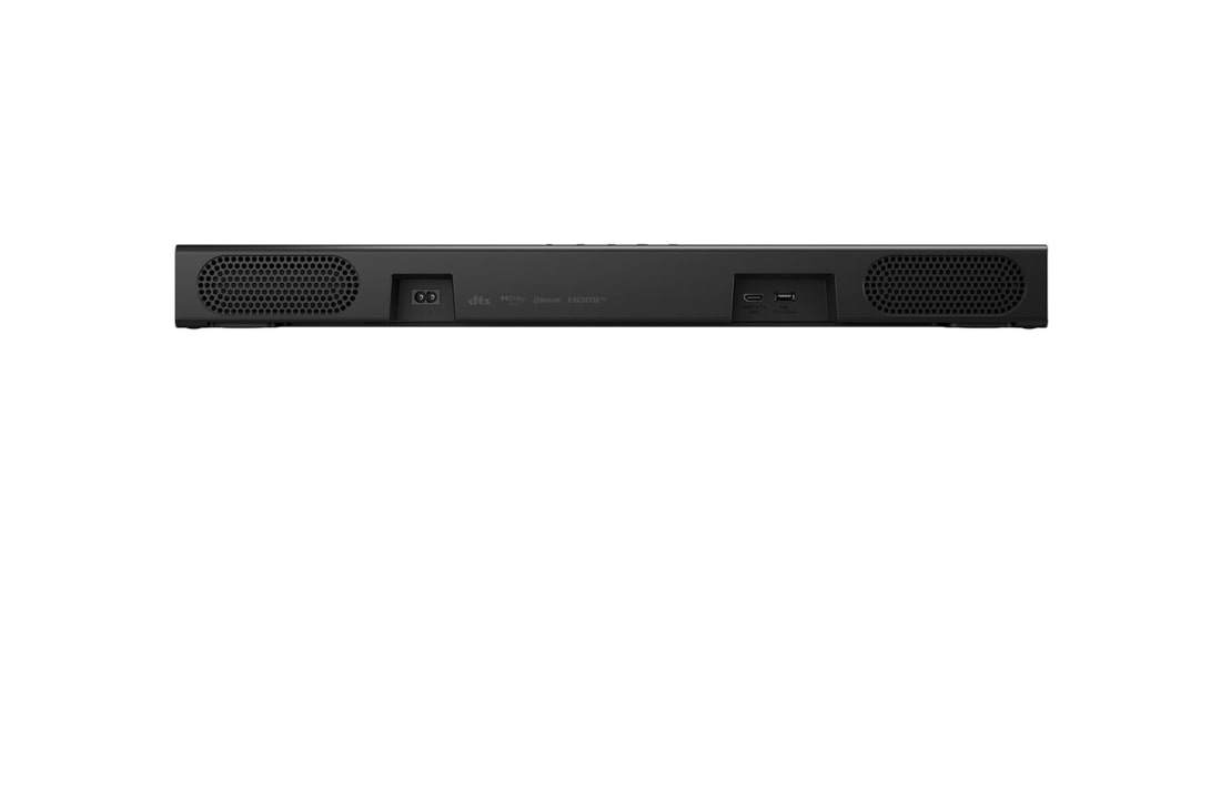 LG 50W, 2.0 kanalų S20A LG „Soundbar“ garso sistema, laido prievadai iš arti, S20A, thumbnail 4