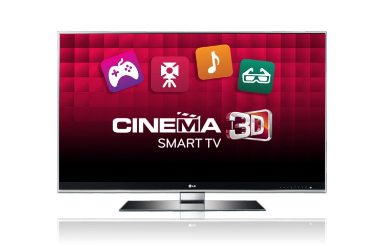 LG 47'' Full HD 3D LED televizorius, Cinema 3D, LG Smart TV, Infinite 3D surround, IPS ekrano technologija, THX 3D, 47LW980S