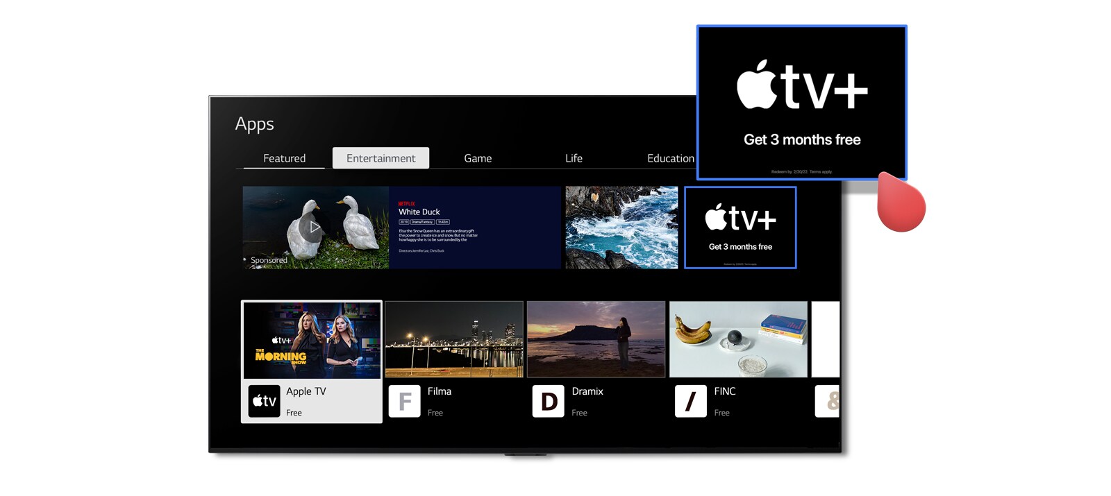 Išmanūs LG televizoriai | Apple TV+ akcija | LG Lietuva