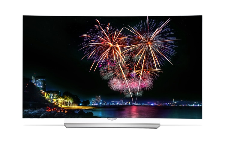 LG 55 colių „Ultra HD“ lenktas OLED televizorius su „WebOS 2.0“ ir „Magic Remote“ nuotolinio valdymo pultu., 55EG920V