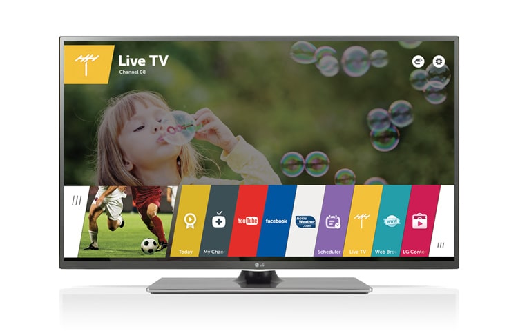 LG 55 colių Smart TV LED televizorius su „WebOS 2.0“ ir integruotu „WiFi“., 55LF652V