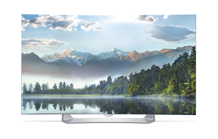 LG 55 colių lenktas OLED televizorius su „WebOS 2.0“ ir „Magic Remote“ nuotolinio valdymo pultu., 55EG910V