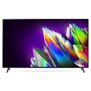 LG 75 colių „NanoCell“ 8K televizorius su procesoriumi „α9“ ir garso technologija „Dolby Atmos“, vaizdas iš priekio, 75NANO973NA, thumbnail 2
