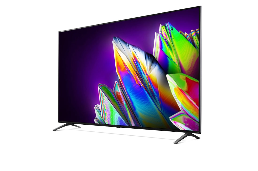LG 75 colių „NanoCell“ 8K televizorius su procesoriumi „α9“ ir garso technologija „Dolby Atmos“, vaizdas 30 laipsnių iš šono, 75NANO973NA, thumbnail 3