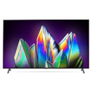 LG 75 colių „NanoCell“ 8K televizorius su „Dolby Vision IQ“ ir garso technologija „Dolby Atmos“, vaizdas iš priekio su papildomu vaizdu, 75NANO993NA, thumbnail 2