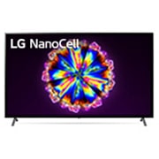LG 75 colių  „NanoCell“ 4K televizorius su procesoriumi „α7“ ir HGIG režimu žaidimams, front view with infill image and logo, 75NANO903NA, thumbnail 1