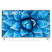 LG 49 colių UHD 4K televizorius, vaizdas iš priekio su papildomu vaizdu, 49UN73903LE, thumbnail 1