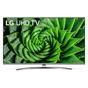 LG 65 colių UHD 4K televizorius, vaizdas iš priekio su papildomu vaizdu, 65UN81003LB, thumbnail 1