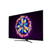 LG 75 colių „NanoCell“ 4K TV su procesoriumi „α7“ ir garso technologija „Dolby Atmos“, vaizdas 30 laipsnių iš šono, 75NANO913NA, thumbnail 3
