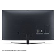 LG 49 colių NanoCell“ 4K televizorius su procesoriumi „α7“ ir garso technologija „Dolby Atmos, vaizdas iš galo, 49NANO813NA, thumbnail 5