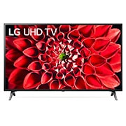 LG 43 colių UHD 4K televizorius, vaizdas iš priekio su papildomu vaizdu, 43UN71003LB, thumbnail 1